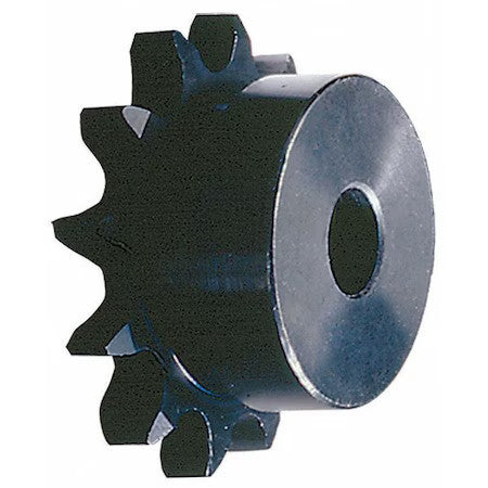 Tsubaki 25B40 Sprocket, Plain, 25 Chain Size, 3/8 Bore Dia., 40 # Of Teeth