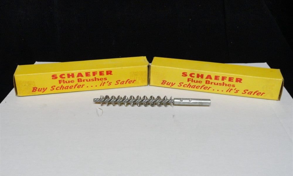SCHAEFER (LOT of 2) 5/8" STAINLESS STEEL CONDENSER BRUSHES - NEW in BOX 43516