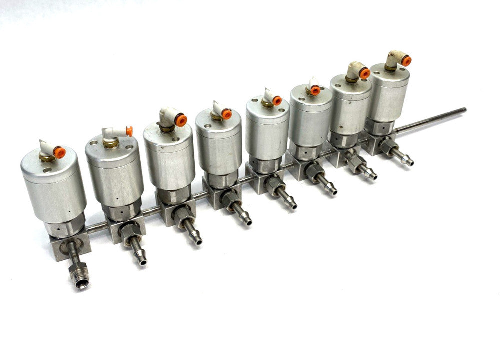 Swagelok 6L-VV-DPC111P-C Diaphragm Sealed Valve 8-Unit Manifold
