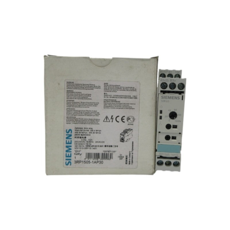SIEMENS 3RP1505-1AP30 200-240VAC 0.05S-100H NSMP