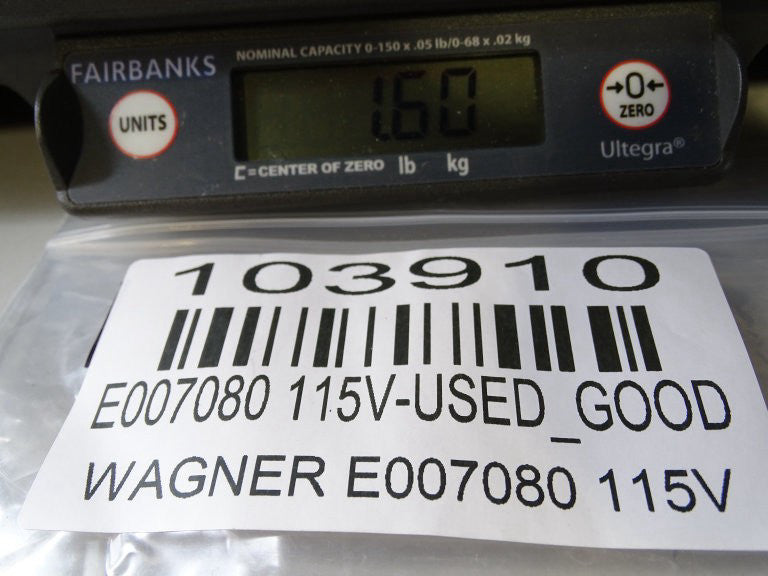 WAGNER E007080 COIL
