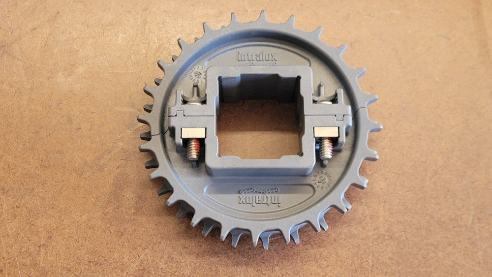 Intralox 1100 Flush Grid Split Sprocket 24 Tooth 4.6" 117mm PD 1.5" (40mm) Bore