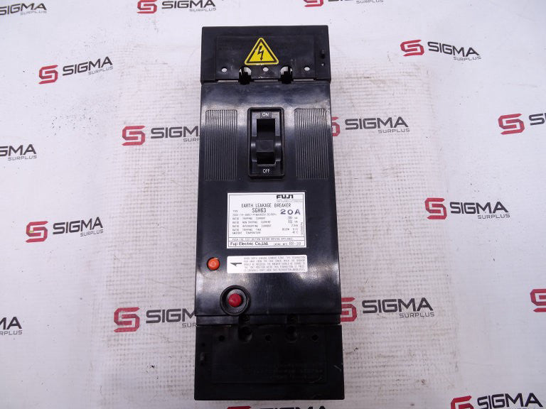 FUJI ELECTRIC SGH6320 CIRCUIT BREAKER