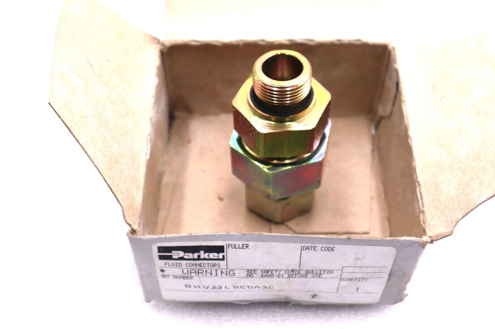 NEW PARKER RHV22LREDA3C VALVE FLUID CONNECTORS #L-569