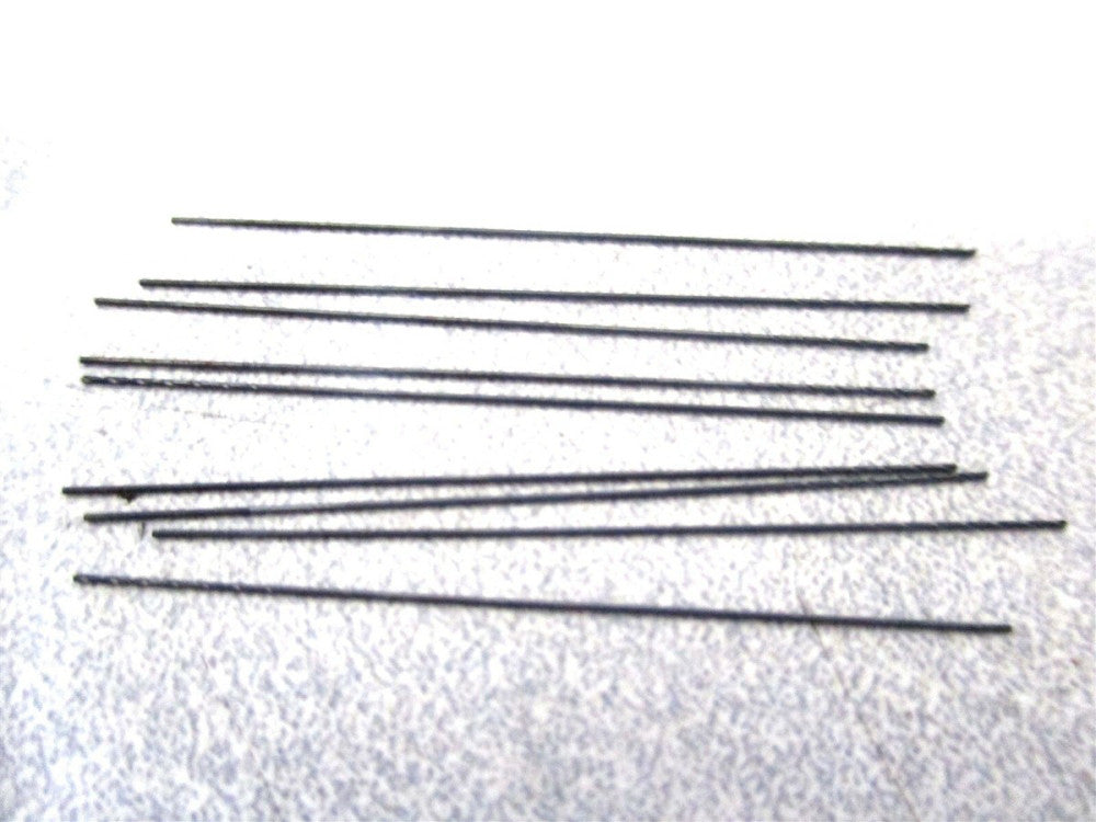 Chicago-Latrobe (50370) #80 .0135 x 1-1/2 2-Flute HSS Taper Length Drill - 9 PC