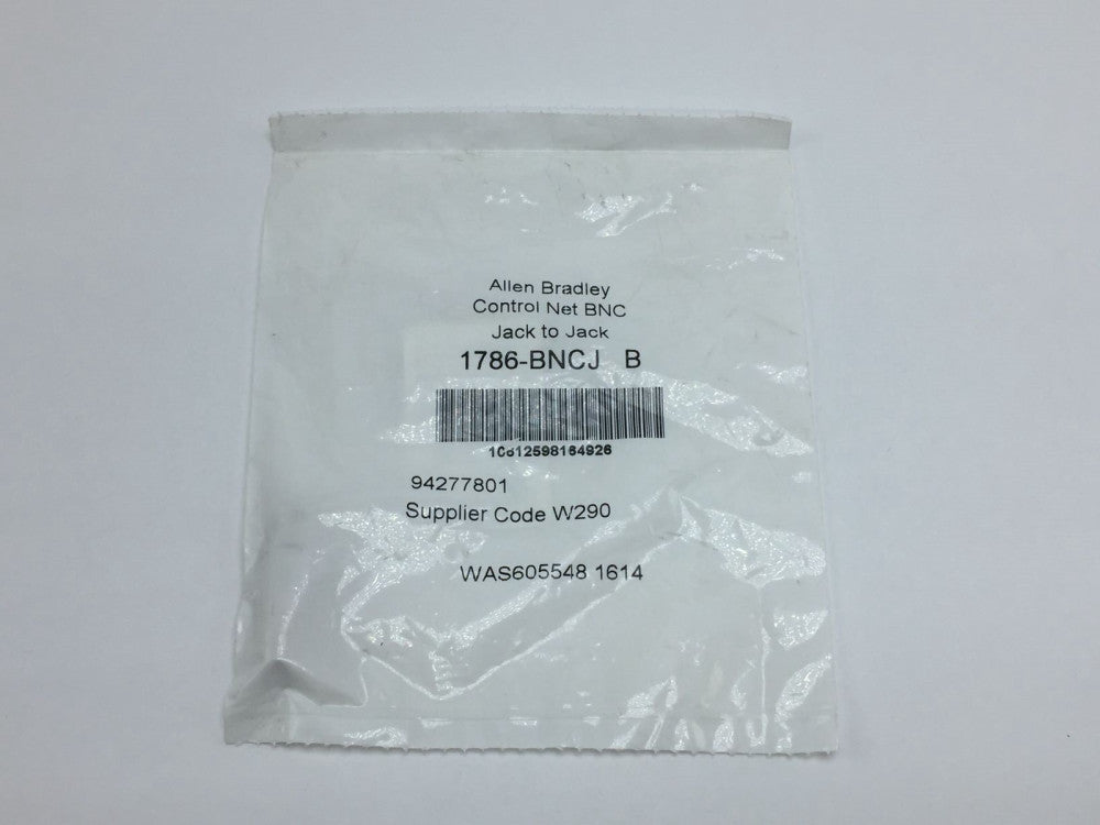 ALLEN BRADLEY 1786-BNCJ SER.B CONTROLNET COAXIAL CONNECTOR JACK TO JACK 