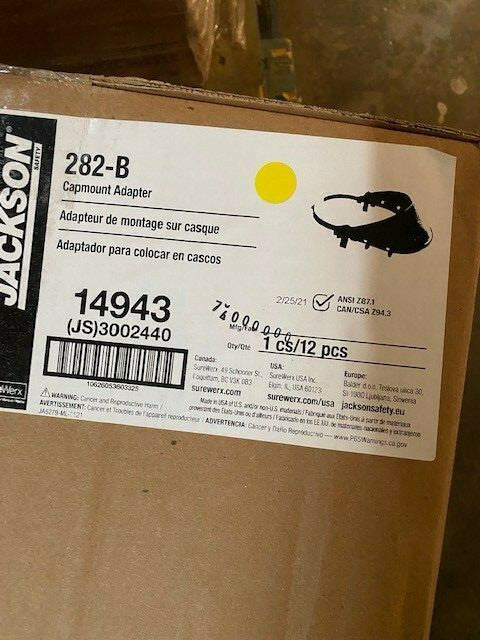 (12 Pack) Jackson 282 B Capmount Adapter 14943 (NEW)