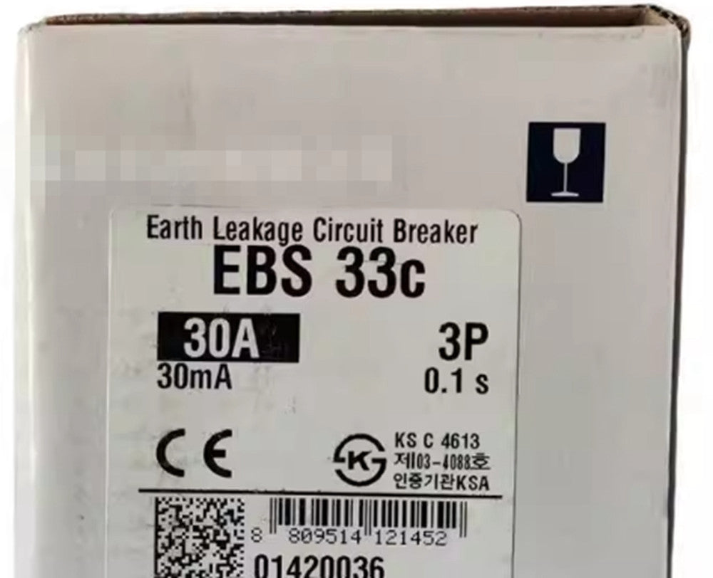 One Brand New LS EBS33C Earth Leakage Circuit Breaker 3P 30A
