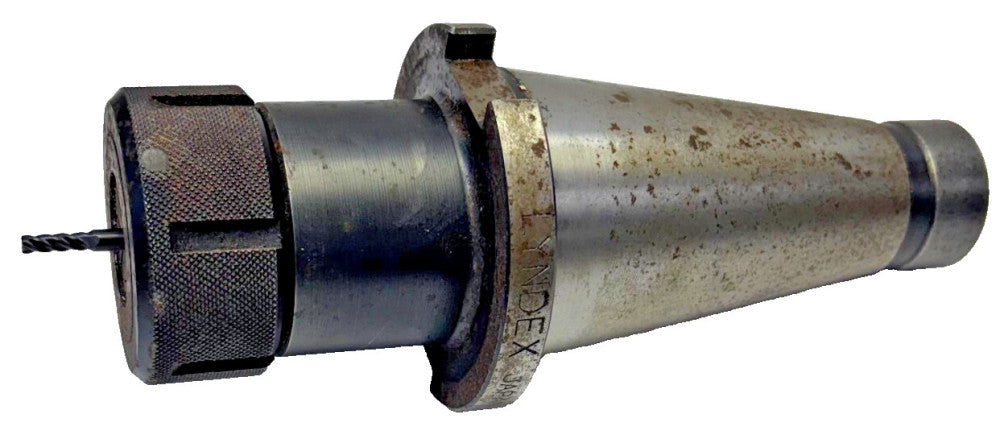 LYNDEX N5007-1000 COLLET CHUCK TOOL HOLDER CAT50 PROJECTION 2-3/4 IN.