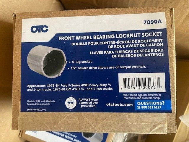 OTC 7090A 2-5/8 1/2" DR. LCOKNUT SOCKET (NEW)