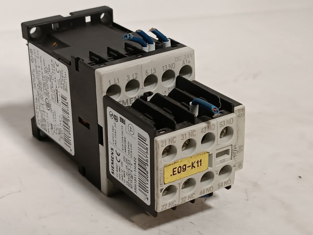 Siemens 3ZX1012-0RH11-1AA1 Power Contactor Assy w 3RH1911-1HA22 Aux Contactor