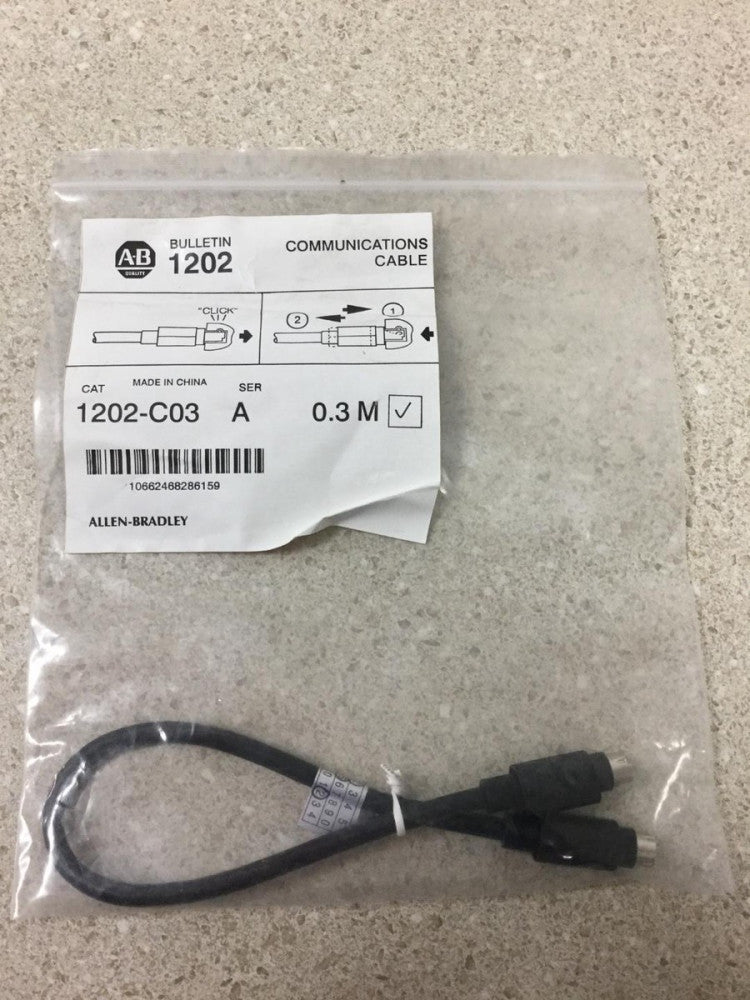 Allen Bradley 1202-C03 SER.A Communications Cable NEW