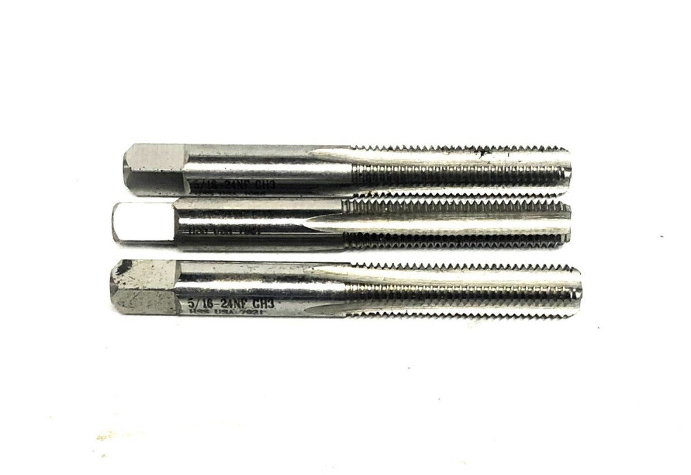 Unbranded 5/16-24 NF GH3 HSS Bottom Tap 1066/7921 [Lot of 3] NOS
