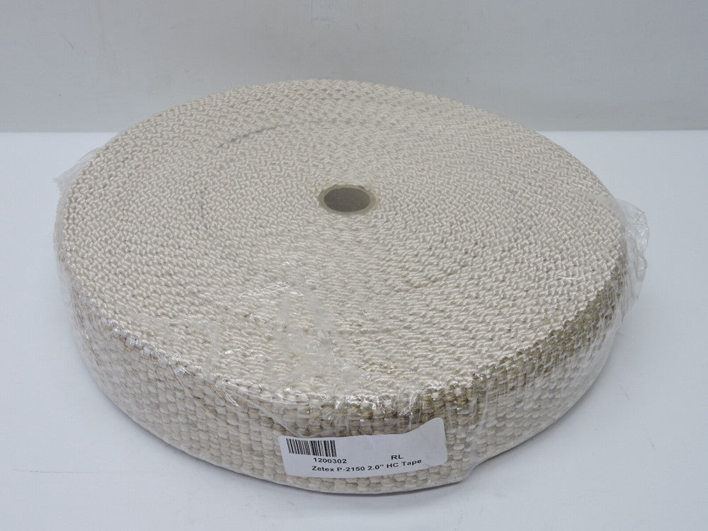 Zetex P-2150 2" HC Tape High Temperature Gaskets, Seals, Pipe Insulation (100')