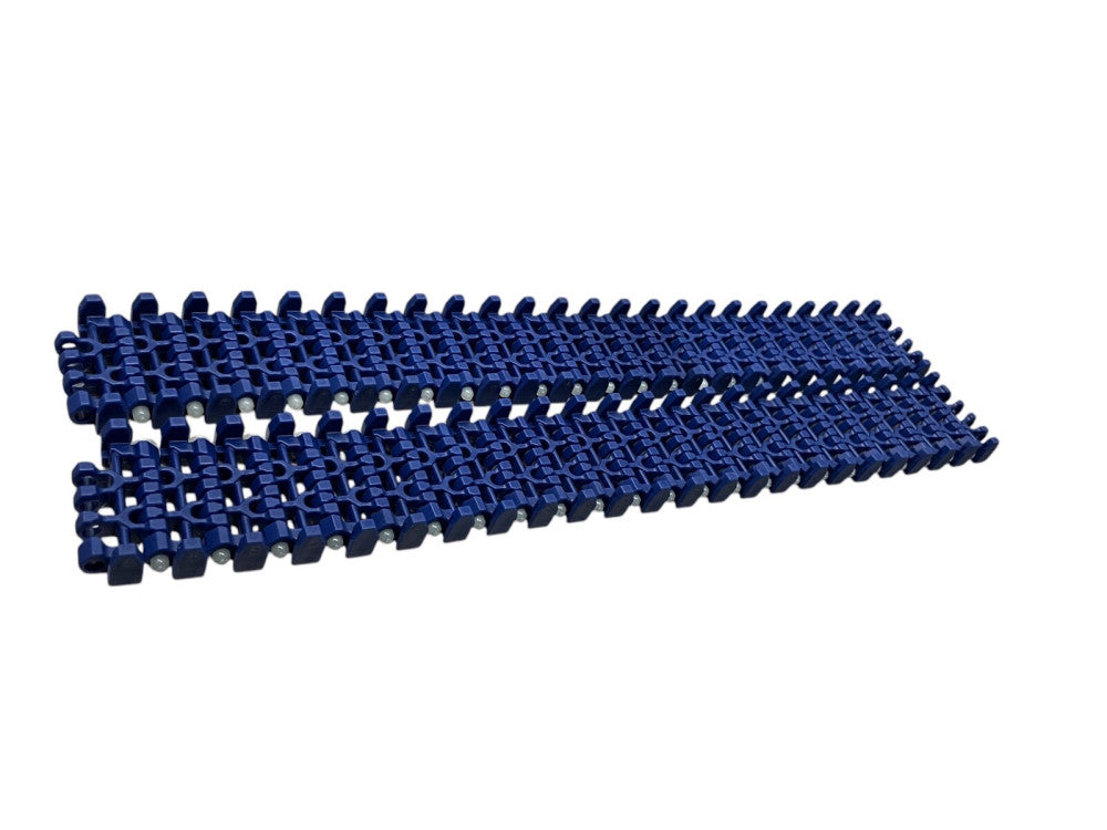 2PCS Uni Conveyor Belt Tabbed Acetal Blue L=406.4 161K579H01