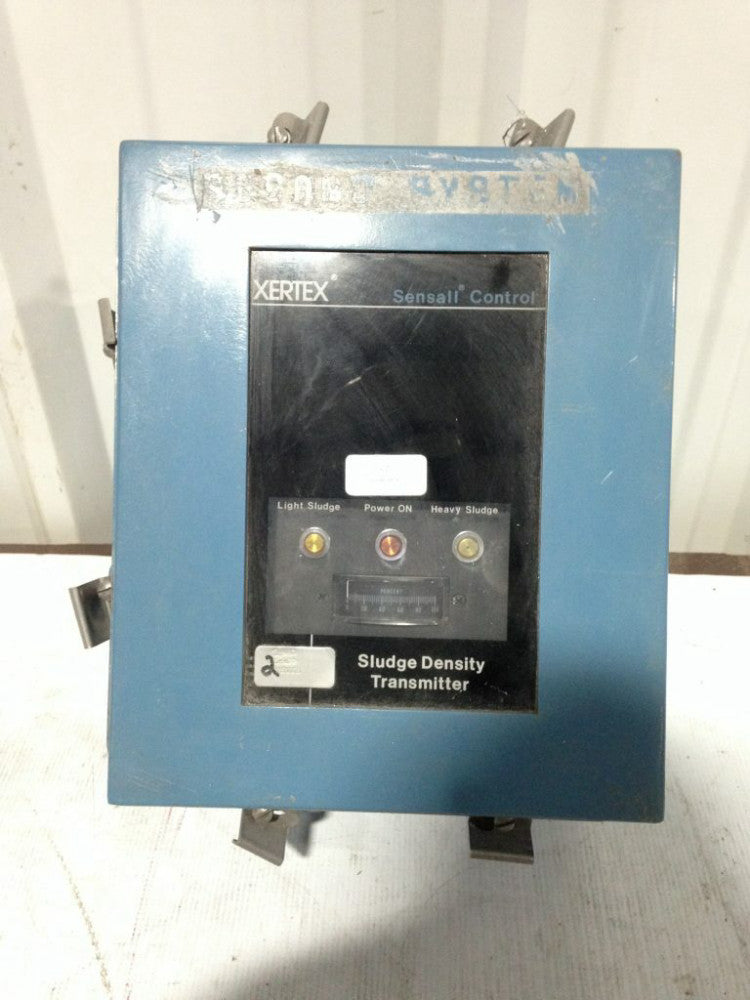 Xertex Sensall 4943C0P000 Sludge Density Transmitter 117VAC 10W 10A