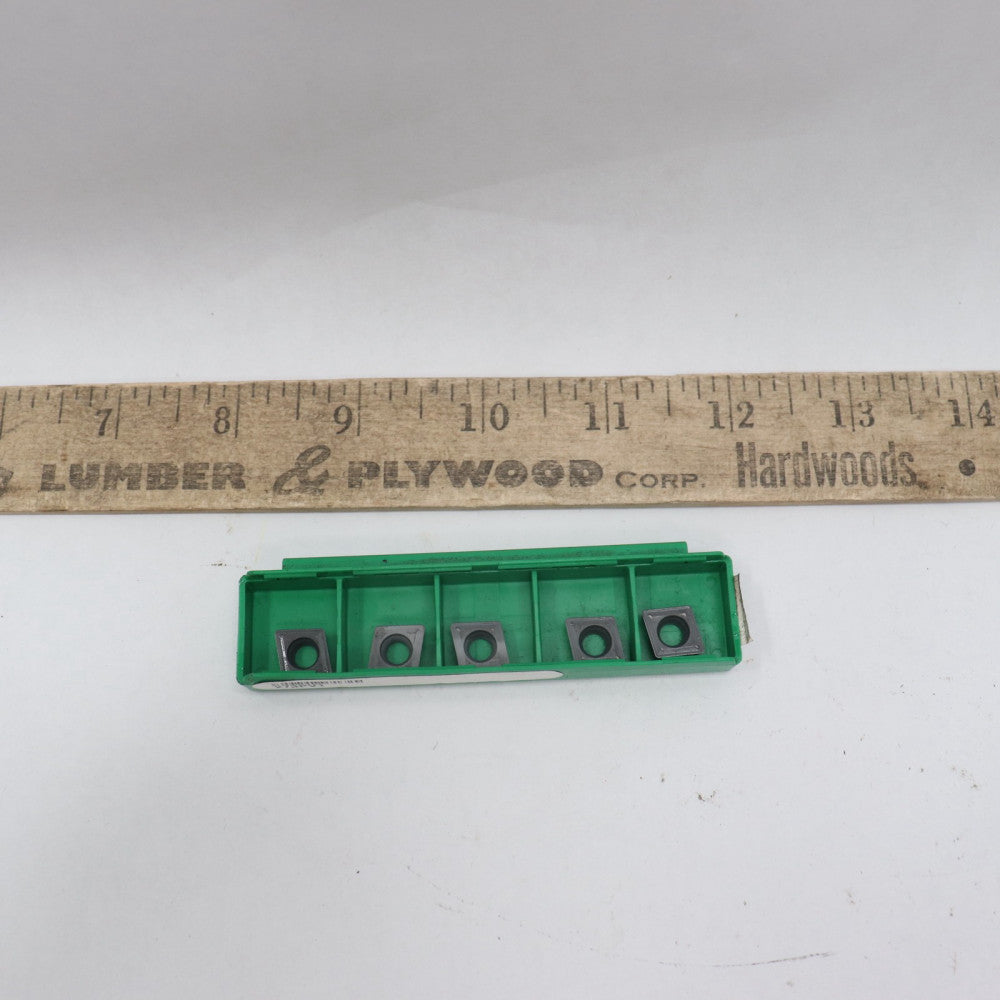 (5-Pk) Widia Diamond Turning Insert Neutral 5/32" Thick x 1/32 Corner Radius 