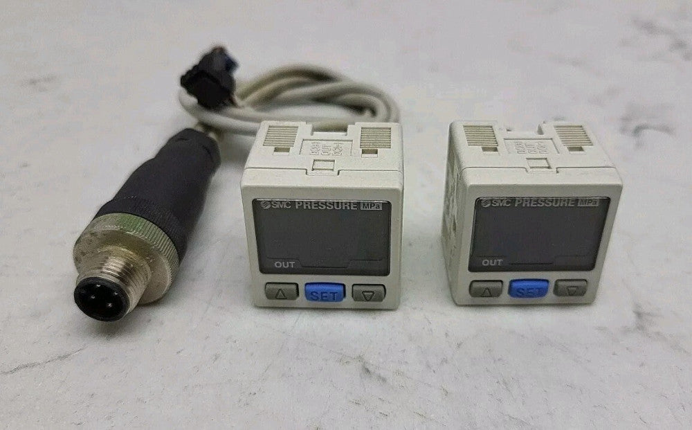 2 Pack SMC 1SE30-T1-65 Pressure Switch 12-24VDC Class 2 125mA Max -0.1-1MPa