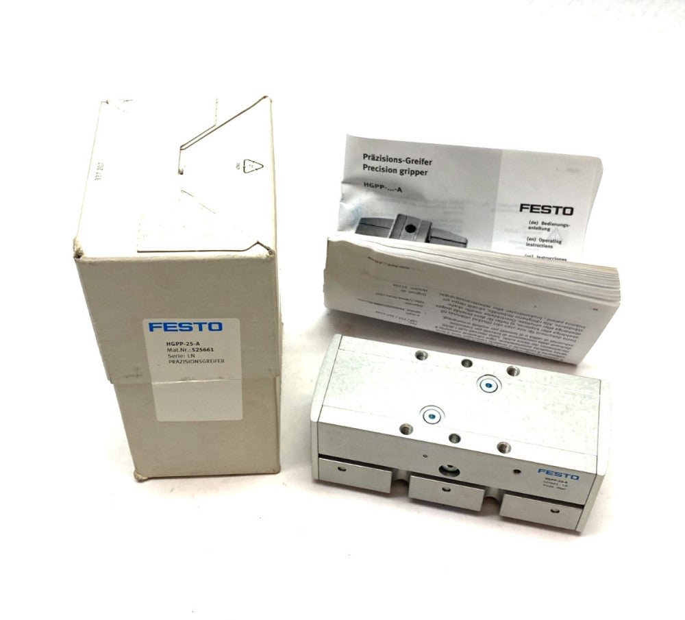 Festo HGPP-25-A Parallel Gripper Size 25, 10mm Stroke Per Jaw, 525661