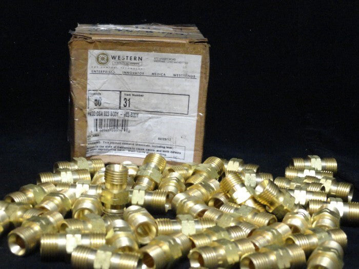 WESTERN Enterprises NEW # 31 Hose Couplers CGA 023 Body ACETYLENE/FUEL ~ QTY 50