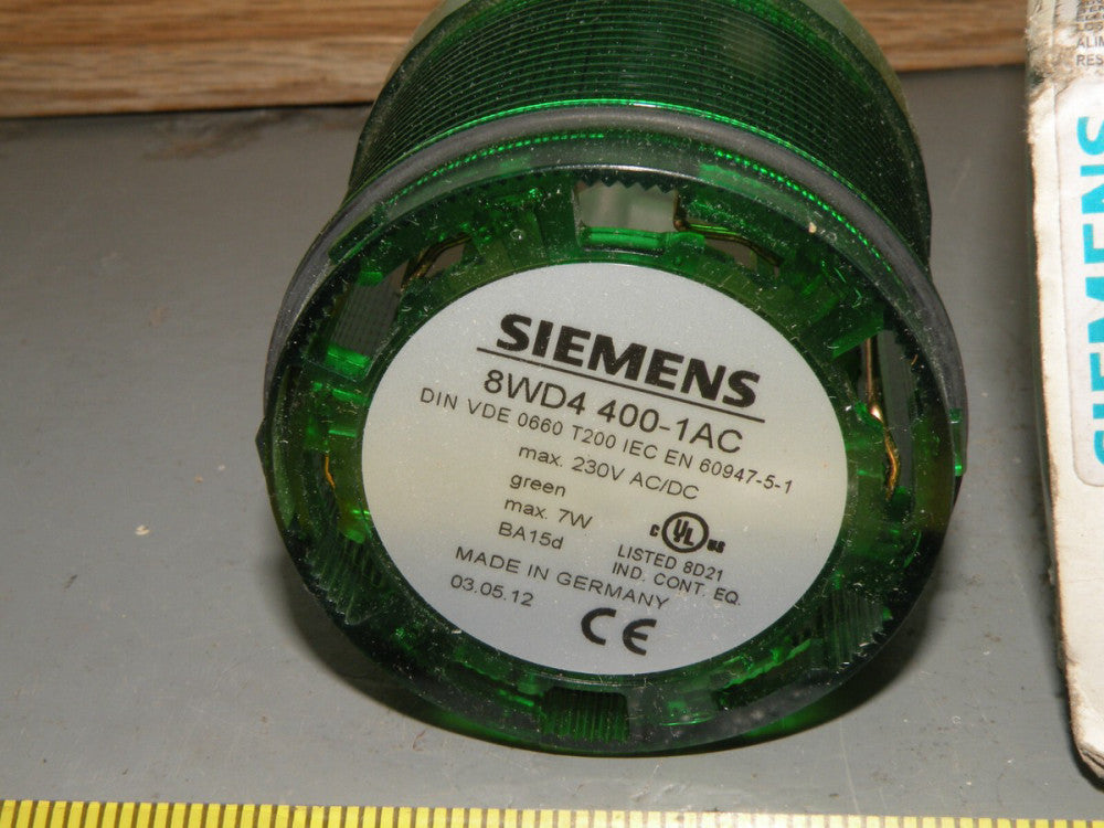 Siemens 8WD4 400-1AC Green Led Stack Light