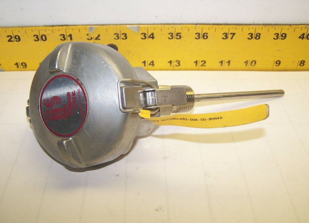 NEW IIS TEMPERATURE TRANSMITTER HEAD W/ 4" PROBE R5T285L483-004-00-8HN49