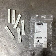 Phoenix Contact ZB 6,QR:1-9  6 pcs  NOS SURPLUS
