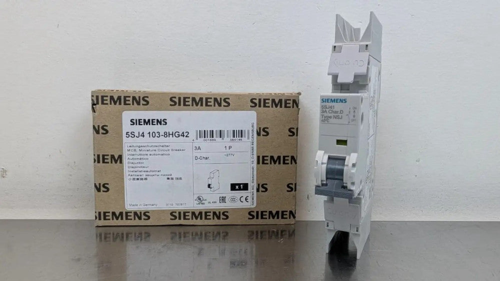 Siemens 5SJ4103-8HG42 Miniature Circuit Breaker 230VAC 3A