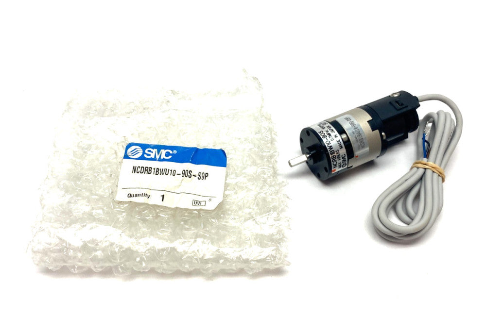 SMC NCDRB1BWU10-90S-S9P Rotary Vane Actuator  w/ Auto Switches