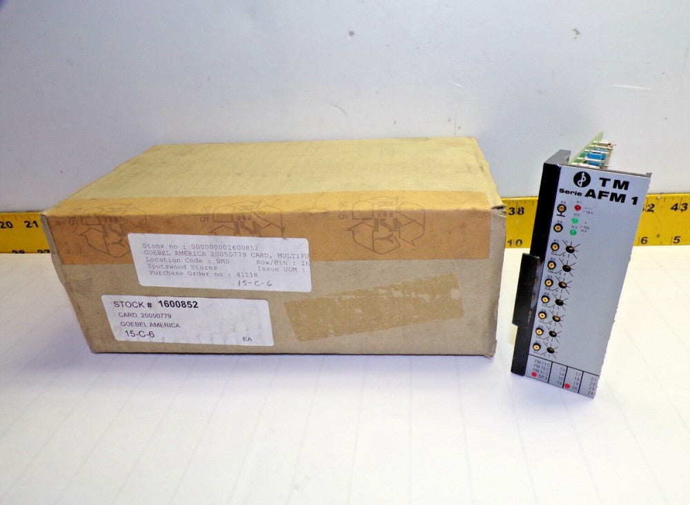 NEW TM CONTROL BOARD  AFM1