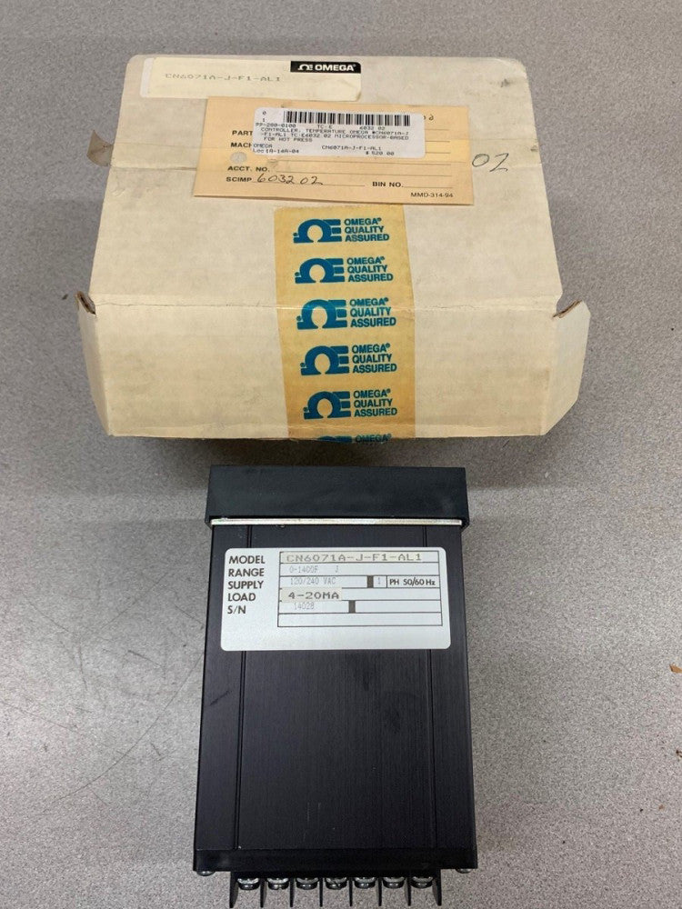 NEW IN BOX OMEGA CONTROLLER CN6071A-J-F1-AL1