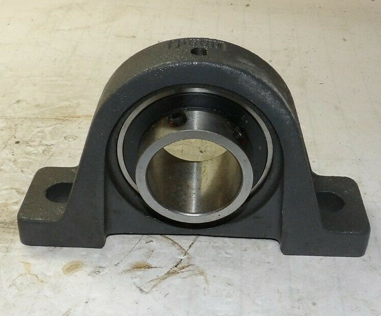 NEW PEER 2-BOLT PILLOW BLOCK MOUNTED COLLAR BEARING 1-15/16" BORE 2-1/2" OD P210