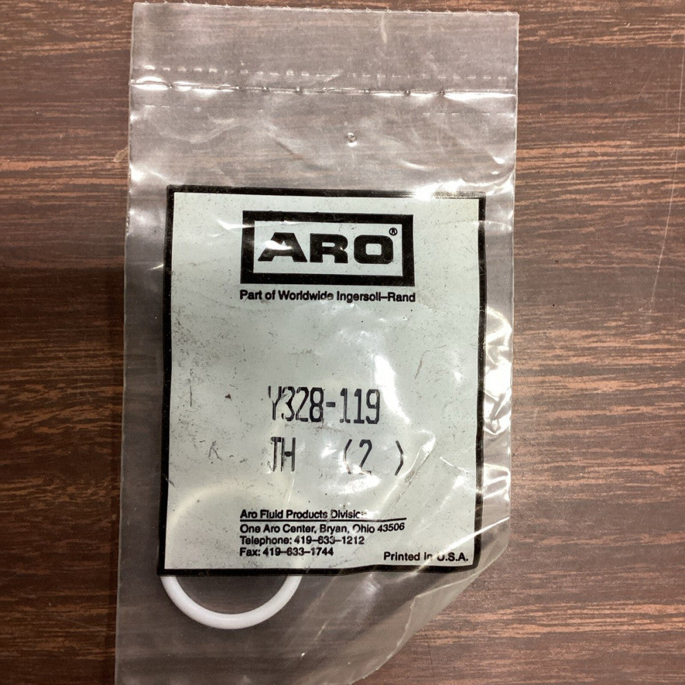 ARO WHITE O-RINGS Y328-119 (PACK OF 2)