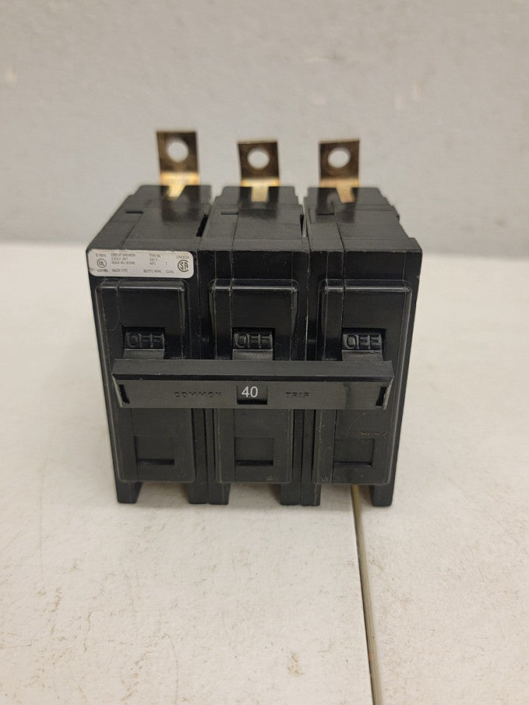 EATON BAB3040H Bolt-On Mount Type BAB Industrial Miniature Circuit Breaker