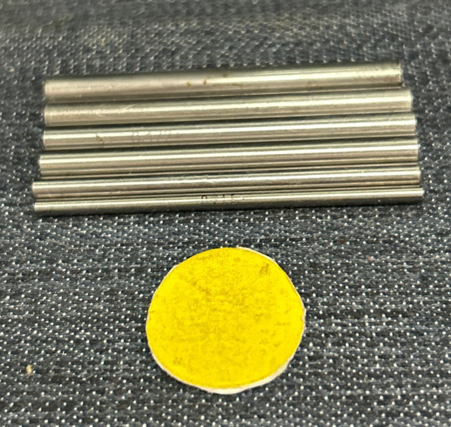 MEYER PIN GAGE ASSORTED SIZES   LOT OF 6
