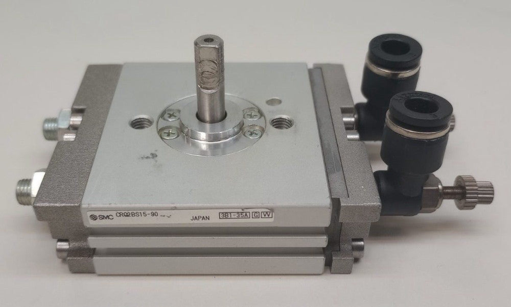 SMC CRQ2BS15-90 Used Compact Rotary Actuator