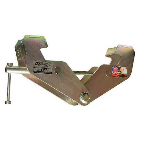 Oz Lifting Products Oz3bca Beam Clamp,Steel,6000 Lb.,Manual