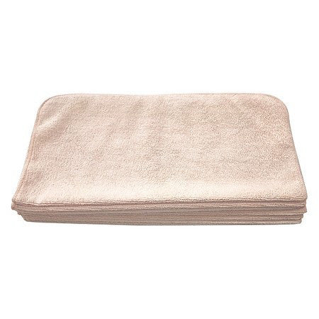 Tough Guy 32Uv14 Microfiber Cloth Wipe 16" X 16", Pink, 12Pk