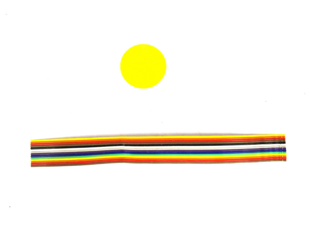 14 PIN FLAT RAINBOW RIBBON CABLE