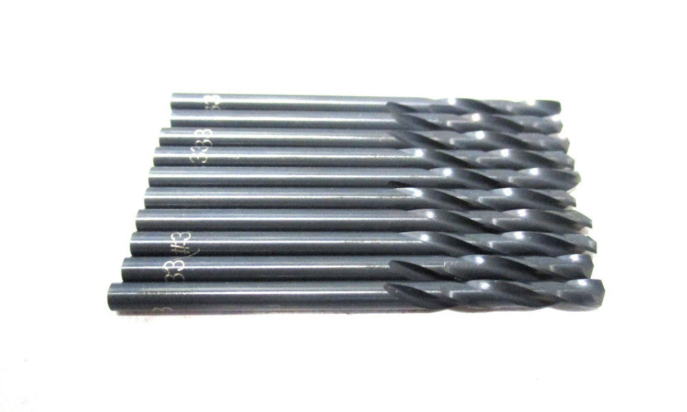Nachi (1050867) #33 7/64 x 7/8 x 1-7/8 135° HSS Screw Machine Stub Drill - 12 PC