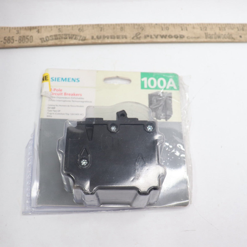 Siemens 100-Space Amp Double-Pole Type QP Circuit Breaker