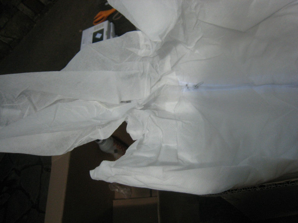 3 POLYGARD™ LARGECOVERALL - Medium  WEIGHT - ELASTIC WRISTS attached feet & Hood