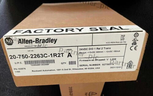 Allen-Bradley 20-750-2263C-1R2T PowerFlex 750 24V Tran IO Option module