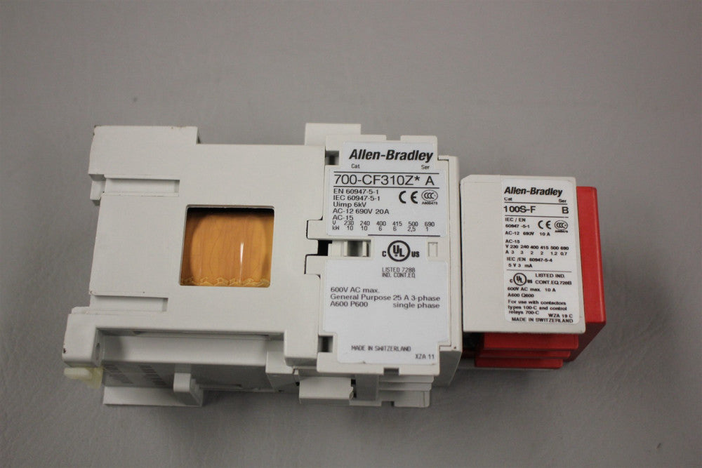 ALLEN-BRADLEY SAFETY CONTROL RELAY 700S-CF440DJBC