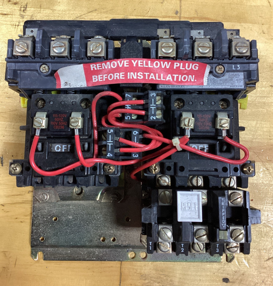 Allen Bradley 505-BOD Size 1 Reversing Starter Series C 600V