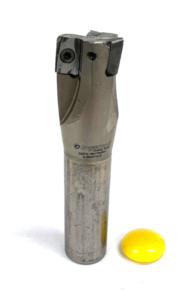 INGERSOLL 12J1X-1001784R01 INDEXABLE CUTTER CUT DIA 1" SHANK DIA 3/4" OAL 3.7500