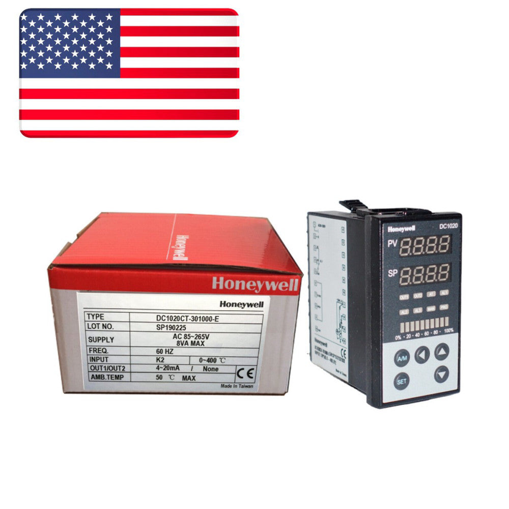 New In Box HONEYWELL DC1020CT-301000-E Temperature Controller - US Stock