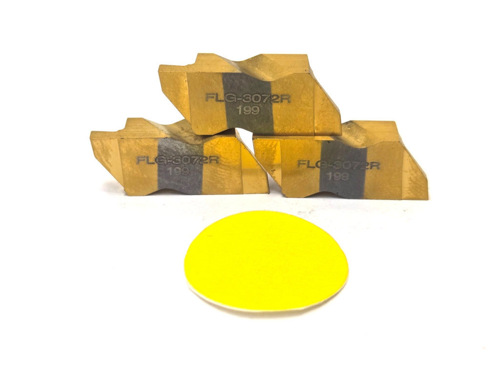 TOOL FLO GROOVING INSERT*FLG3072R ***LOT OF 3