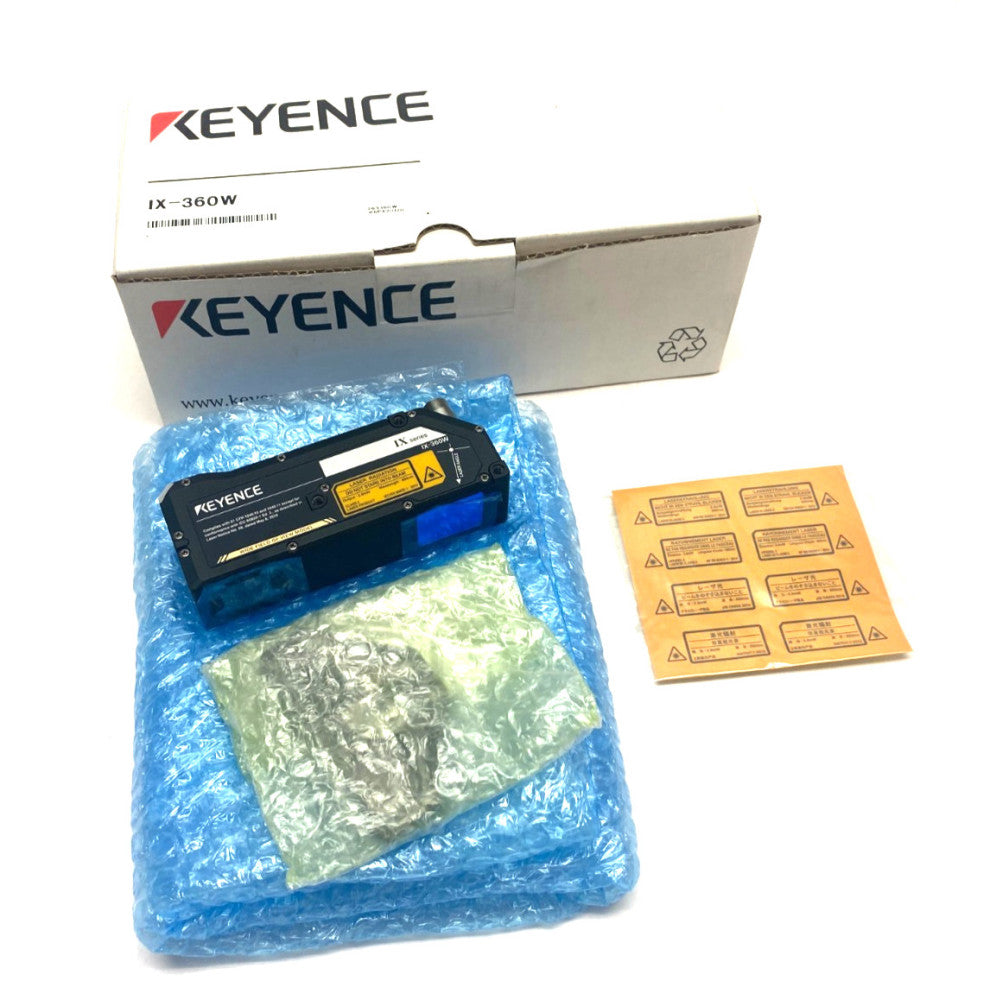 Keyence IX-360W Image Based Laser Sensor Head Scan/Line Mode 360mm