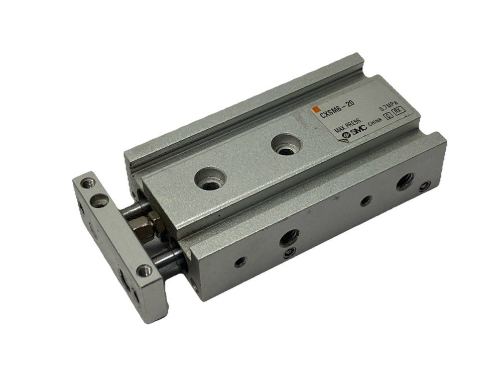 SMC CXSM6-20 Dual Rod Guided Pneumatic Cylinder 6mm Bore 20mm Stroke